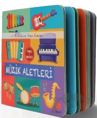 Müzik Aletleri – Kollektif – Uçan Fil Yayınları kitap kapağı