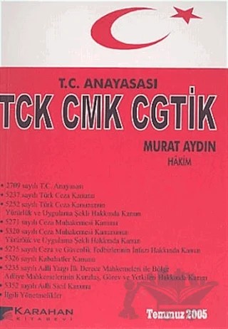 TCK - CMK CGTİK – Ufuk Selen – Karahan Kitabevi kitap kapağı