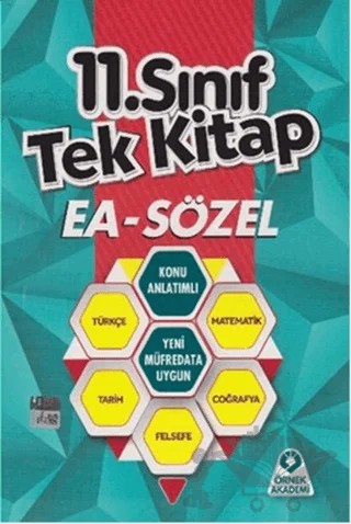 11. Sınıf Tek Kitap Eşit Ağırlık Sözel Konu Anlatımlı – Kolektif – Örnek Akademi kitap kapağı