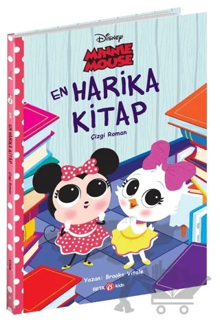 Disney Minnie Mouse: En Harika Kitap – Brooke Vitale – Beta Kids kitap kapağı