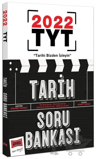 2022 TYT Tarih Soru Bankası – Ahmet Durak – Yargı Yayınevi kitap kapağı