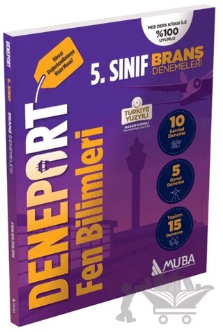 5. Sınıf Deneport Fen Bilimleri Branş Denemesi – Kolektif – Muba Yayınları kitap kapağı