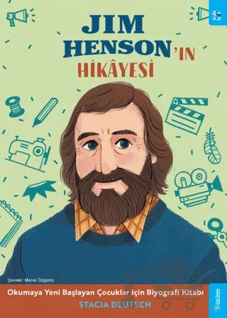 Jim Henson'ın Hikayesi – Stacia Deutsch – Sola Kidz kitap kapağı
