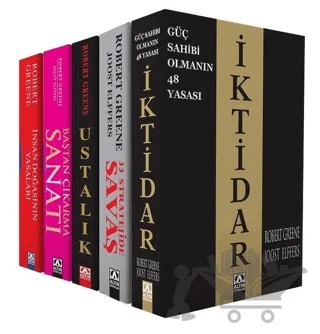 Robert Greene Seti - 5 Kitap Takım – Robert Greene – Altın Kitaplar kitap kapağı