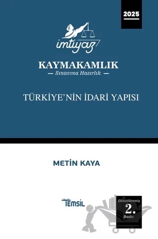 İmtiyaz Türkiye'nin İdari Yapısı Kaymakamlık Konu Anlatım Kitabı – Metin Kaya – Temsil Kitap kitap kapağı