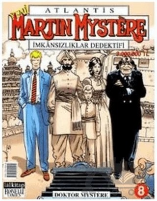 Martin Mystere İmkansızlıklar Dedektifi 8 – Alfredo Castelli – Lal Kitap kitap kapağı