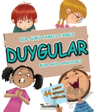 Duygular - Bize Neler Anlatırlar? – Kolektif – Teleskop Popüler Bilim kitap kapağı