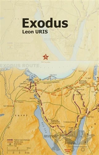 Exodus – Leon Uris – Peri Yayınları kitap kapağı