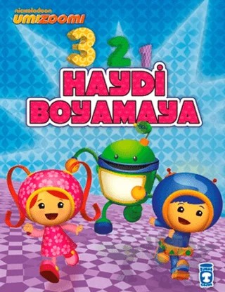 3, 2, 1 Haydi Boyamaya – Birsen Ekim Özen – Timaş Çocuk kitap kapağı