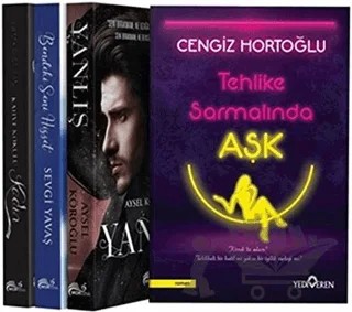 Tehlikeli Aşk Seti (4 Kitap Takım) – Aysel Köroğlu, Cengiz Hortoğlu, İrem Karaaslan, Sevgi Yavaş – Yediveren Yayınları kitap kapağı