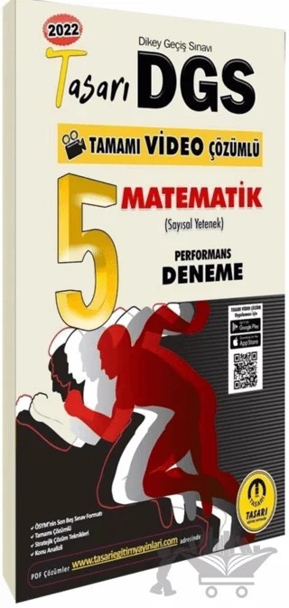 DGS Sayısal (Yetenek) 5 Performans Deneme – Kolektif – Tasarı Eğitim Yayınları kitap kapağı
