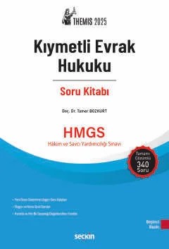 THEMIS – Kıymetli Evrak Hukuku Soru Kitabı – Tamer Bozkurt – Seçkin Yayıncılık kitap kapağı