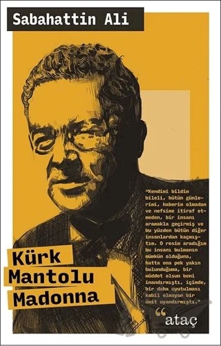Kürk Mantolu Madonna – Sabahattin Ali – Ataç Yayınları kitap kapağı