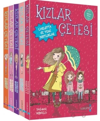 Kızlar Çetesi Seti (5 Kitap) – Dagmar Hobfeld – Yakamoz Yayınevi kitap kapağı