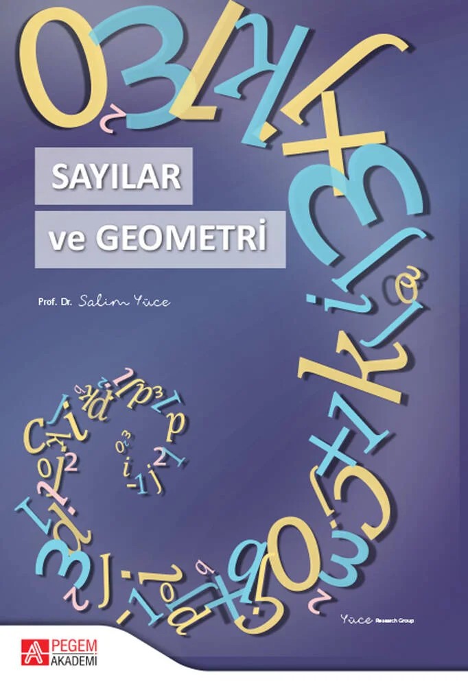 Sayılar ve Geometri – Salim Yüce – Pegem Akademi Yayıncılık kitap kapağı