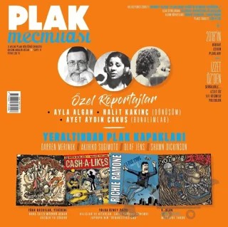 Plak Mecmuası Sayı: 4 Kasım-Aralık-Ocak 2018 – Plak Mecmuası Dergisi kitap kapağı