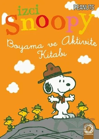 İzci Snoopy Boyama ve Aktivite Kitabı (Turuncu Kapak) – Kolektif – Artemis Yayınları kitap kapağı