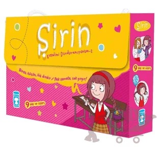 Şirin Kendimi Durduramıyorum 2 Set (5 Kitap Takım) – Birsen Ekim Özen – Timaş Çocuk kitap kapağı