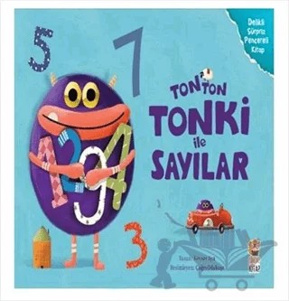 Tonton Tonki ile Sayılar – Kevser Aya – Sincap Kitap kitap kapağı