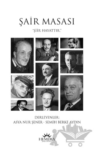 Şair Masası – Asya Nur Şener – Hemera Yayınları kitap kapağı