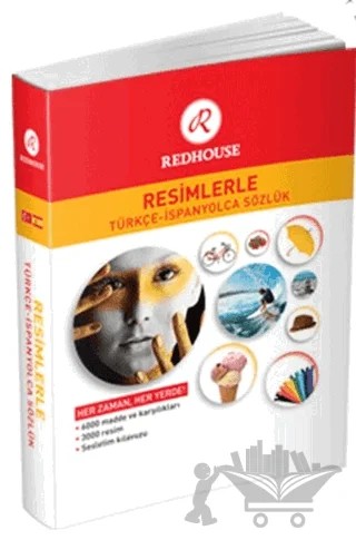 Resimlerle Türkçe - İspanyolca Sözlük – Kolektif – Redhouse Yayınları kitap kapağı