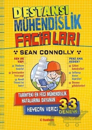 Destansı Mühendislik Faciaları – Sean Connolly – Tudem Yayınları kitap kapağı