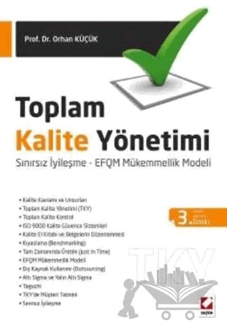 Toplam Kalite Yönetimi – Orhan Küçük – Seçkin Yayıncılık kitap kapağı