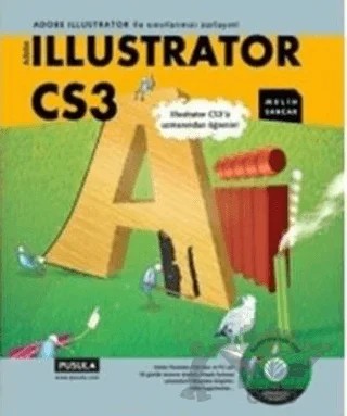 Adobe Illustrator CS3 – Melih Sancar – Pusula Yayıncılık kitap kapağı