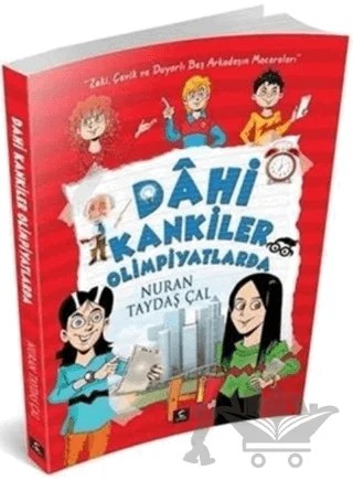 Dahi Kankiler Olimpiyatlarda – Nuran Taydaş Çal – C Planı Yayınları kitap kapağı