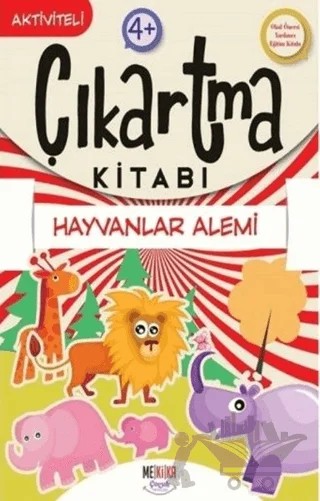 Hayvanlar Alemi - Çıkartma Kitabı – Kolektif – Mekika Yayınevi kitap kapağı
