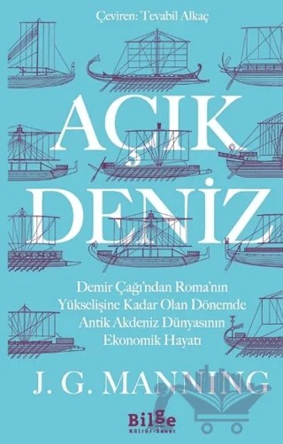 Açık Deniz – J. G. Manning – Bilge Kültür Sanat kitap kapağı
