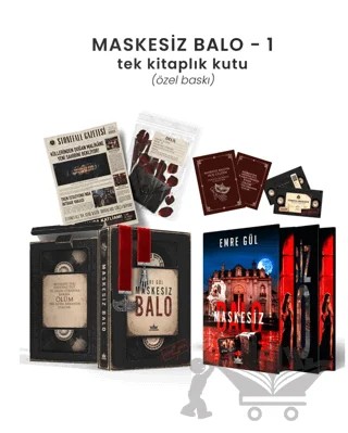 Maskesiz Balo 1 - Tek Kitaplık Kutu Özel Baskı – Emre Gül – Guardian kitap kapağı