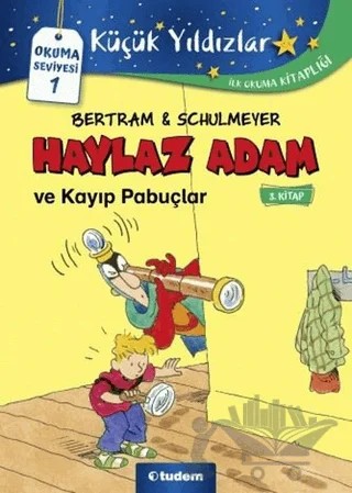 Haylaz Adam ve Kayıp Pabuçlar (3. Kitap) – Rüdiger Bertram – Tudem Yayınları kitap kapağı