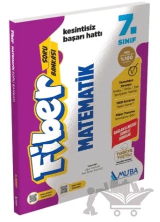 7. Sınıf Matematik Fiber Soru Bankası – Uğur Akhan, İlker Berat Balıkçı – Muba Yayınları kitap kapağı