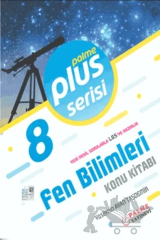 Palme 8. Sınıf Plus Serisi Fen Bilimleri Konu Kitabı – Kolektif – Palme Yayınları kitap kapağı