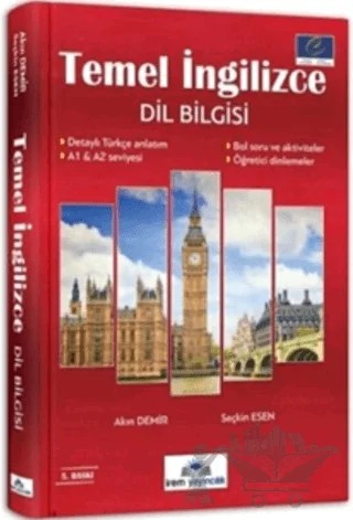 Temel İngilizce Dil Bilgisi – Akın Demir, Seçkin Esen – İrem Yayıncılık kitap kapağı
