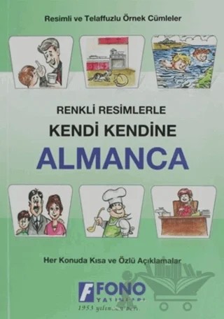 Resimlerle Almanca – Ender Erenel, Zafer Ulusoy – Fono Yayınları kitap kapağı