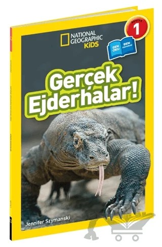 National Geographic Kids - Gerçek Ejderhalar! – Jennifer Szymanski – Beta Kids kitap kapağı