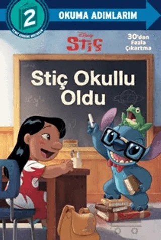 Disney Stiç - Stiç Okullu Oldu – John Edwards – Beta Kids kitap kapağı