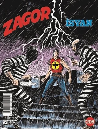 Zagor Sayı 206 - İsyan – Samuel Marolla – Lal Kitap kitap kapağı