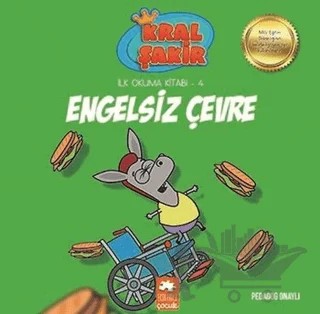 Engelsiz Çevre - Kral Şakir İlk Okuma 4 – Varol Yaşaroğlu – Eksik Parça Yayınları kitap kapağı