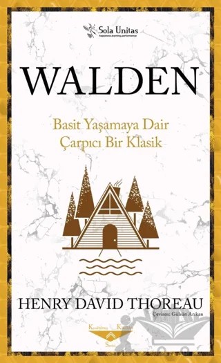 Walden – Henry David Thoreau – Sola Unitas kitap kapağı