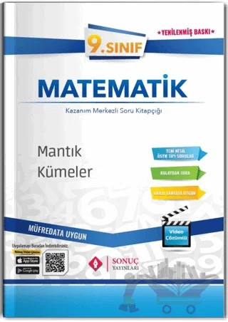 9. Sınıf Mantık Kümeler – Kolektif – Sonuç Yayınları kitap kapağı