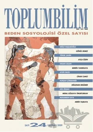 Toplumbilim Sayı: 24 Beden Sosyolojisi Özel Sayısı – Bağlam Yayınları kitap kapağı