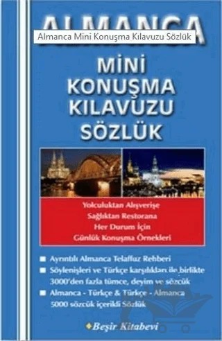 Almanca Mini Konuşma Kılavuzu – Bekir Orhan Doğan – Beşir Kitabevi kitap kapağı