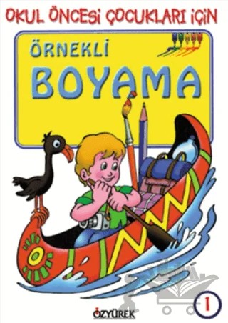 Örnekli Boyama 1 – Kolektif – Özyürek Yayınları kitap kapağı