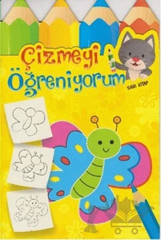 Çizmeyi Öğreniyorum - Sarı Kitap – Kolektif – Parıltı Yayınları kitap kapağı