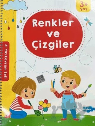 Renkler ve Çizgiler (3+ Yaş) – Berkay Dinç – Düşler Yayıncılık kitap kapağı