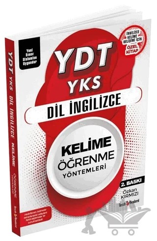 YDT TKS Dil İngilizce Kelime Öğrenme Yöntemleri – Kolektif – Tercih Akademi Yayınları kitap kapağı