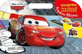Disney Arabalar Çıkartma Hediyeli Boyama Albümü – Kolektif – Doğan Çocuk kitap kapağı